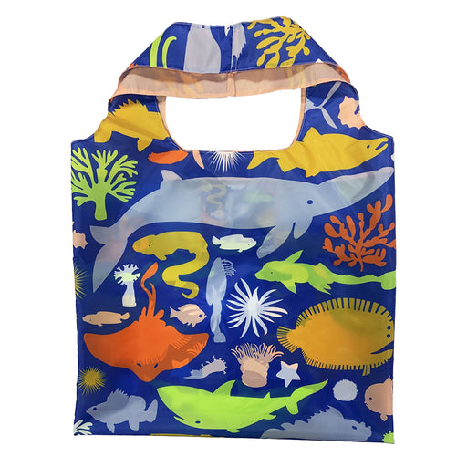 Art Sacks from Yellow Owl, a Banquet Workshop collaboration featuring our Sea Animals print